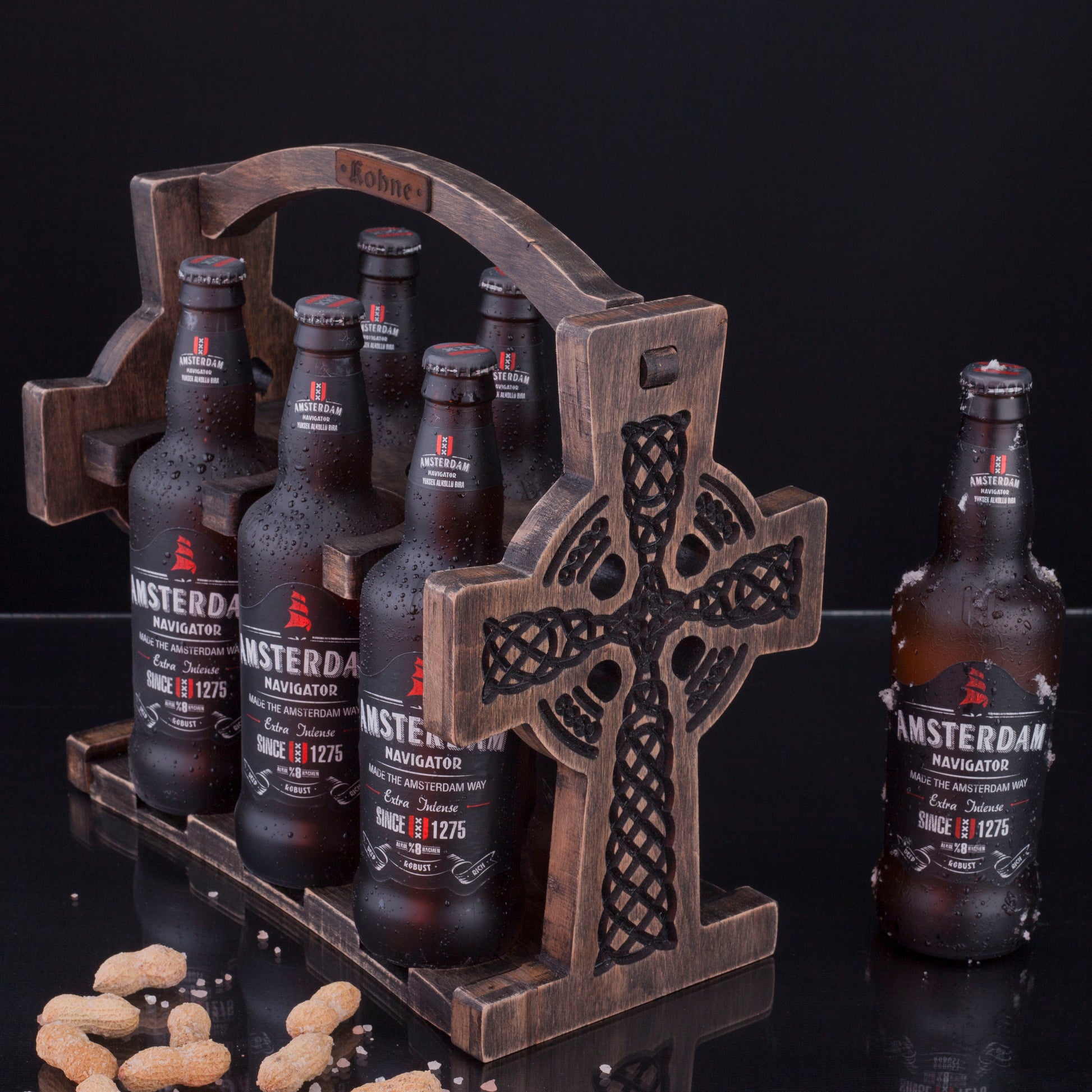 Kohneatelier Cross Bİra Taşıyıcı Siyah