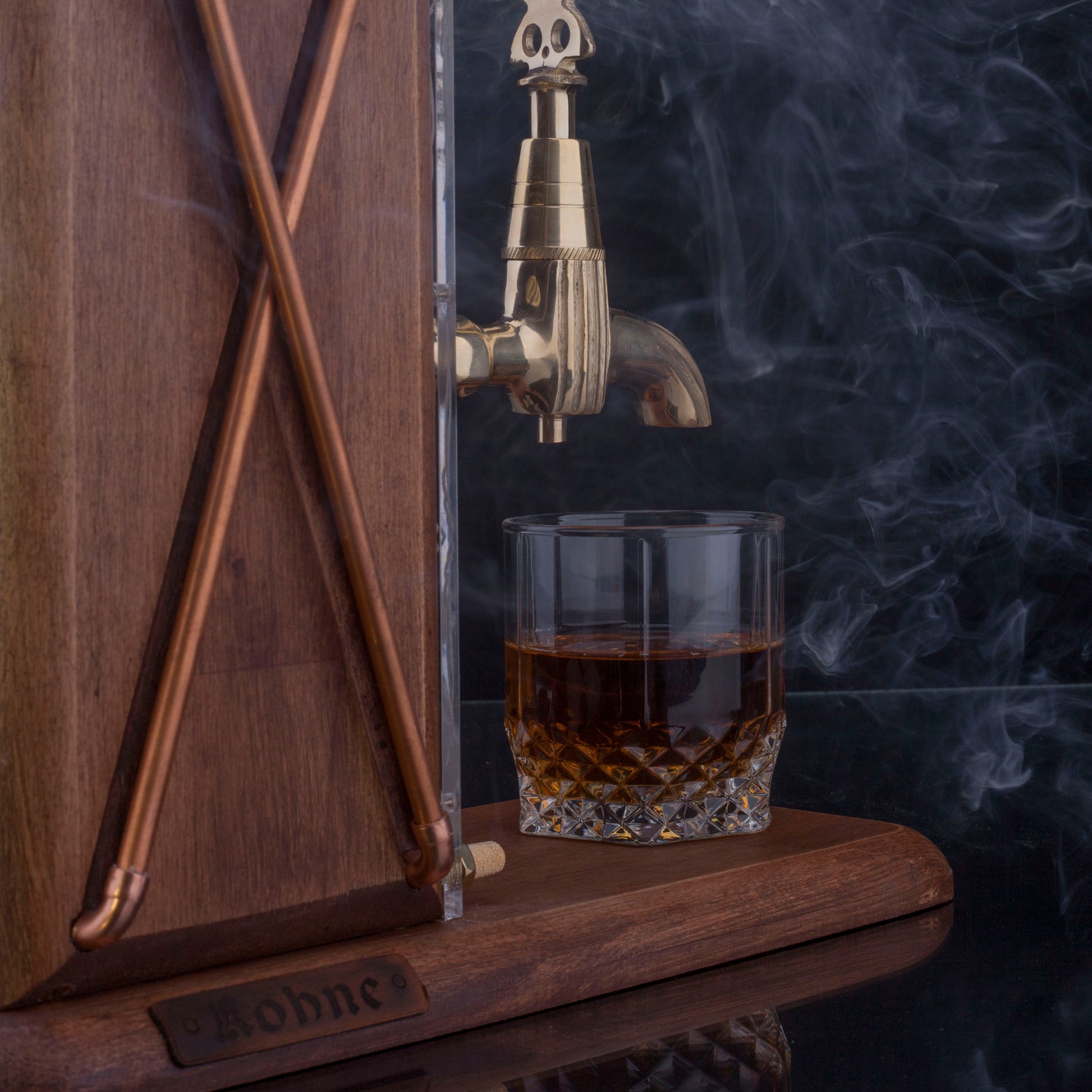 Kahve Altın Viski Çeşmesi (Jack Daniels Temalı)