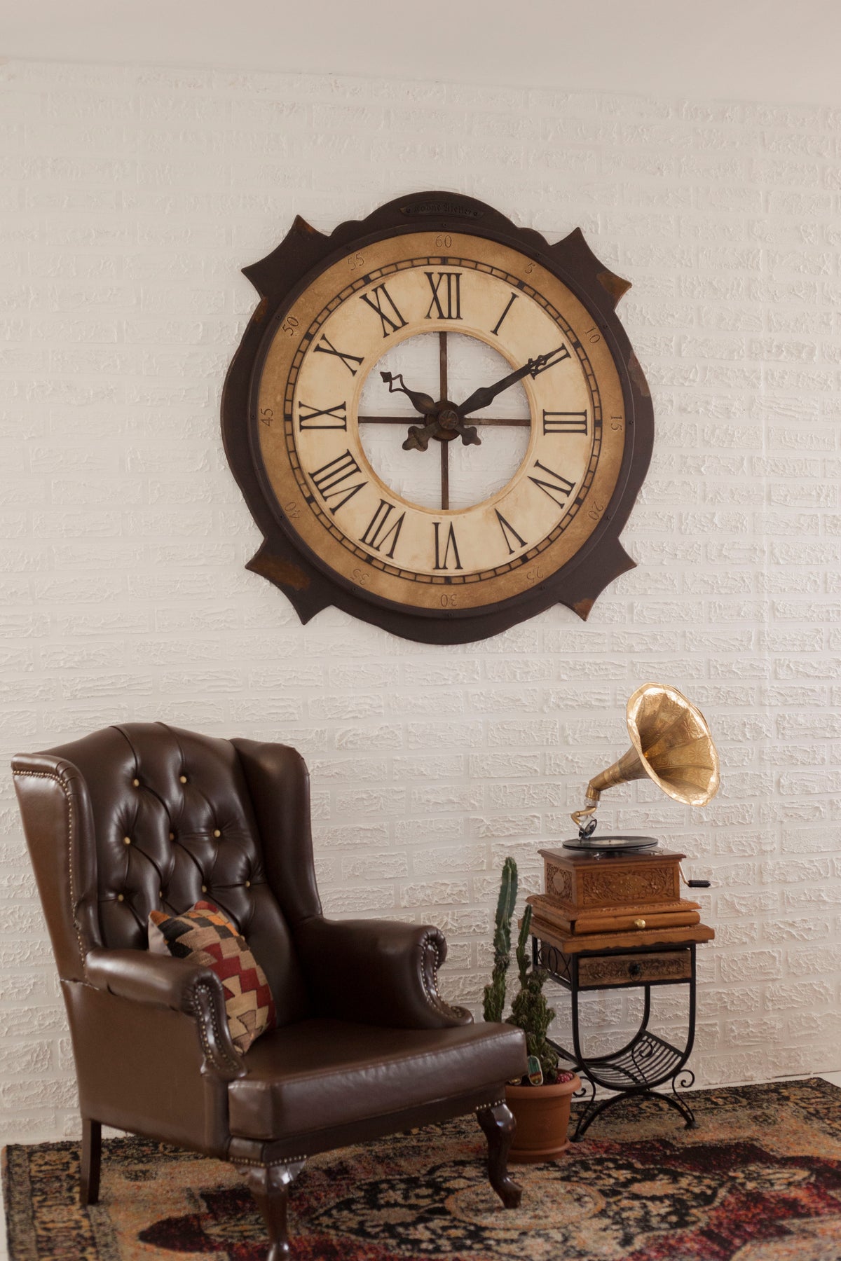 KohneAtelier Vintage Duvar Saati, Premium Duvar saati