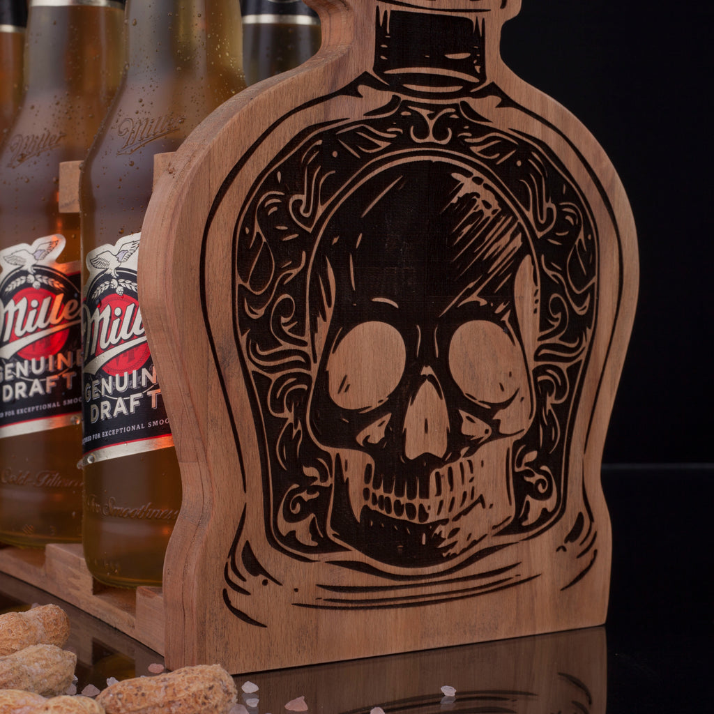Kohneatelier Skull Bİra Taşıyıcı Oak