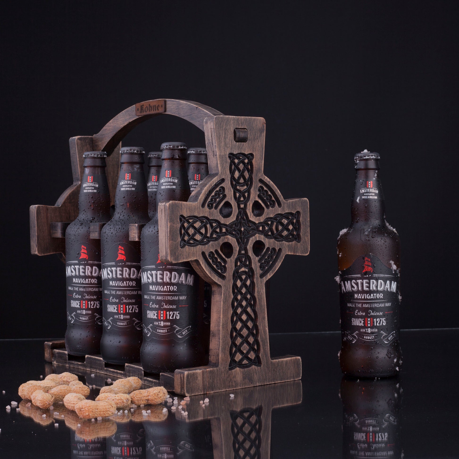 Kohneatelier Cross Bİra Taşıyıcı Siyah