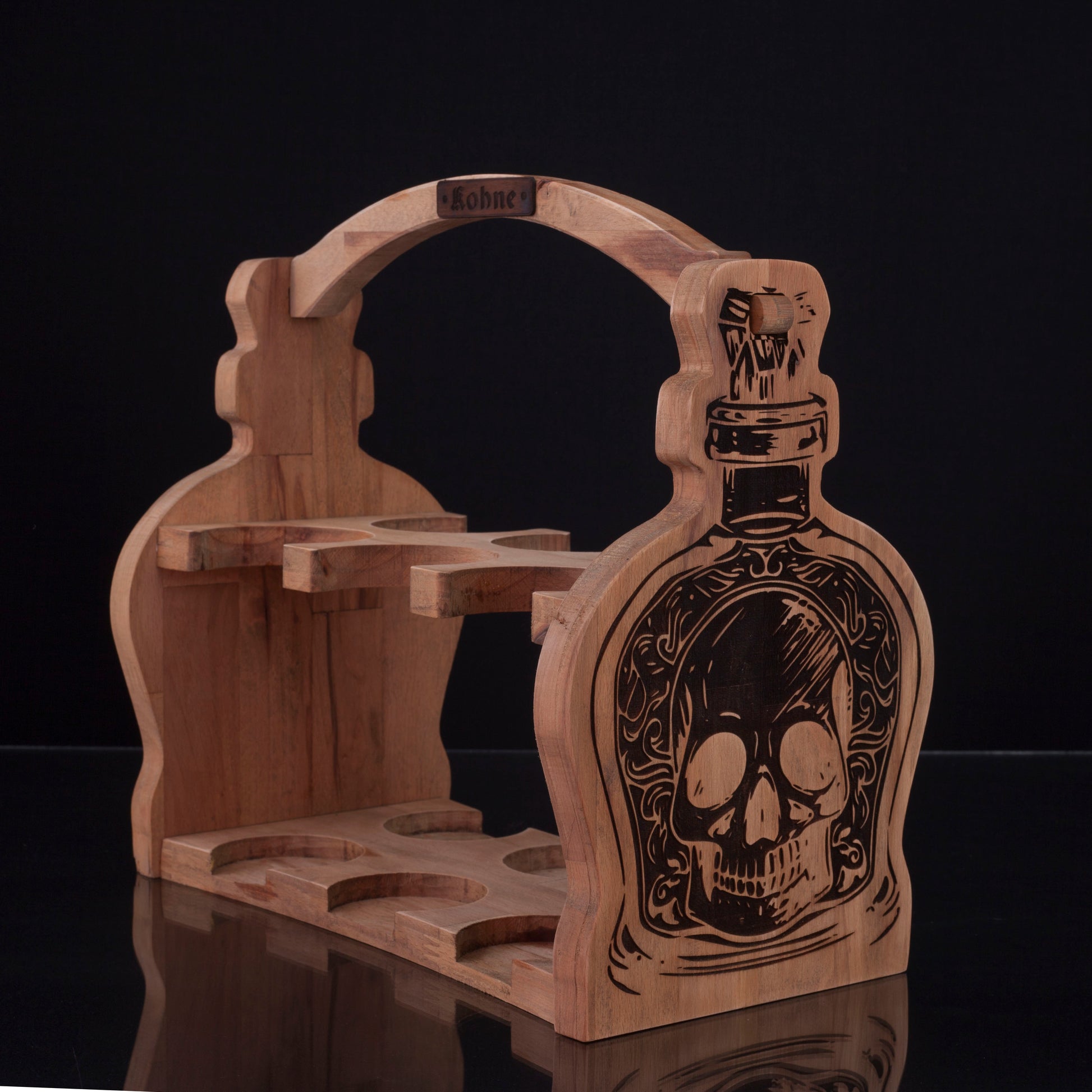 Kohneatelier Skull Bİra Taşıyıcı Oak