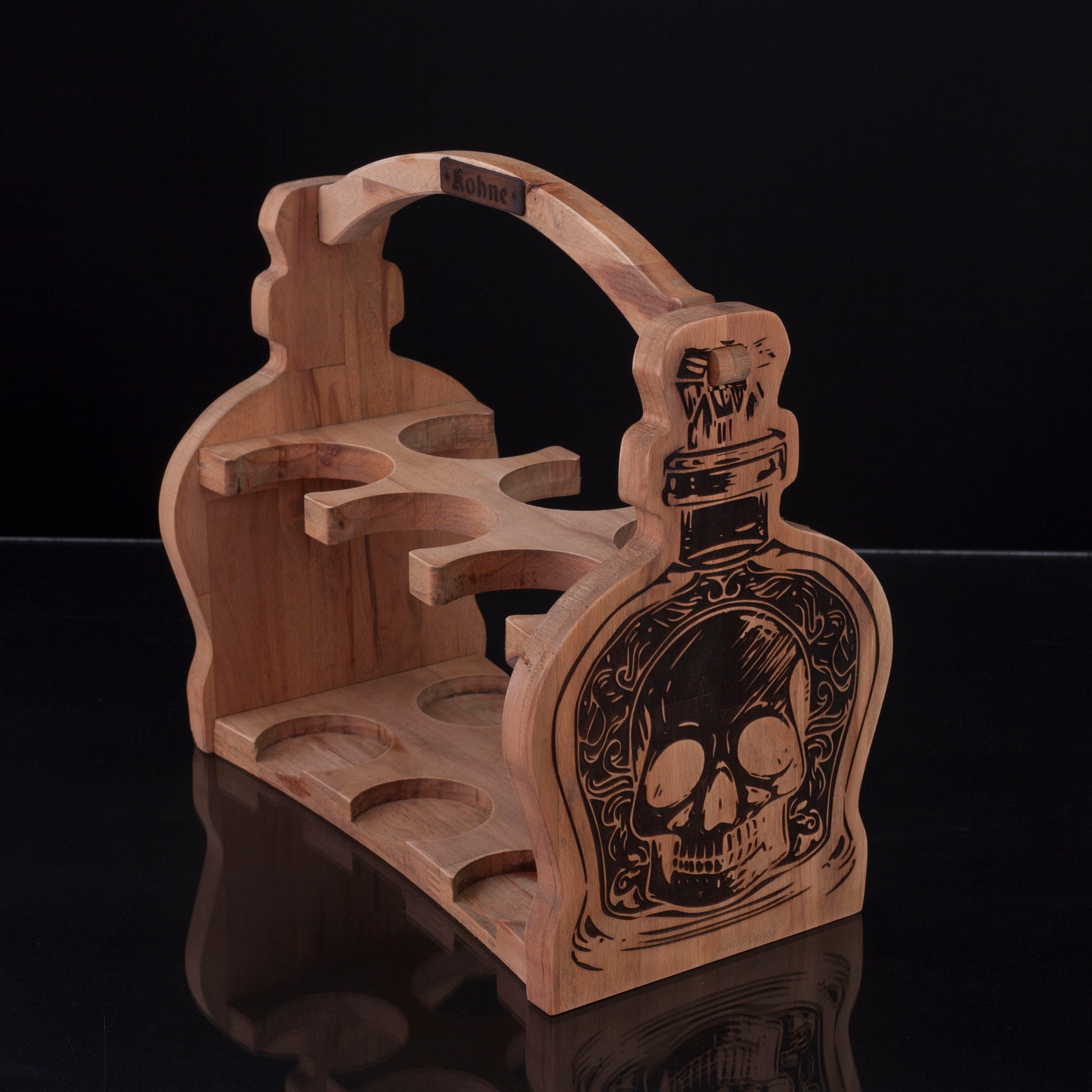 Kohneatelier Skull Bİra Taşıyıcı Oak