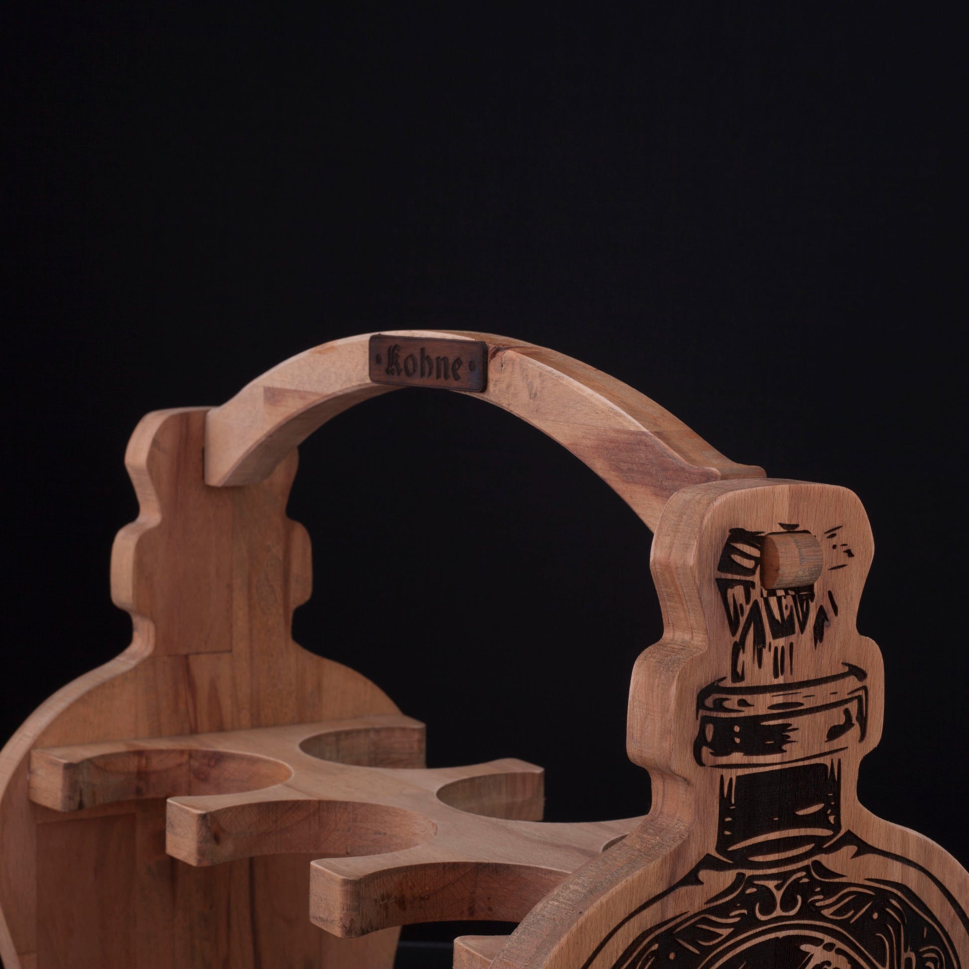 Kohneatelier Skull Bİra Taşıyıcı Oak