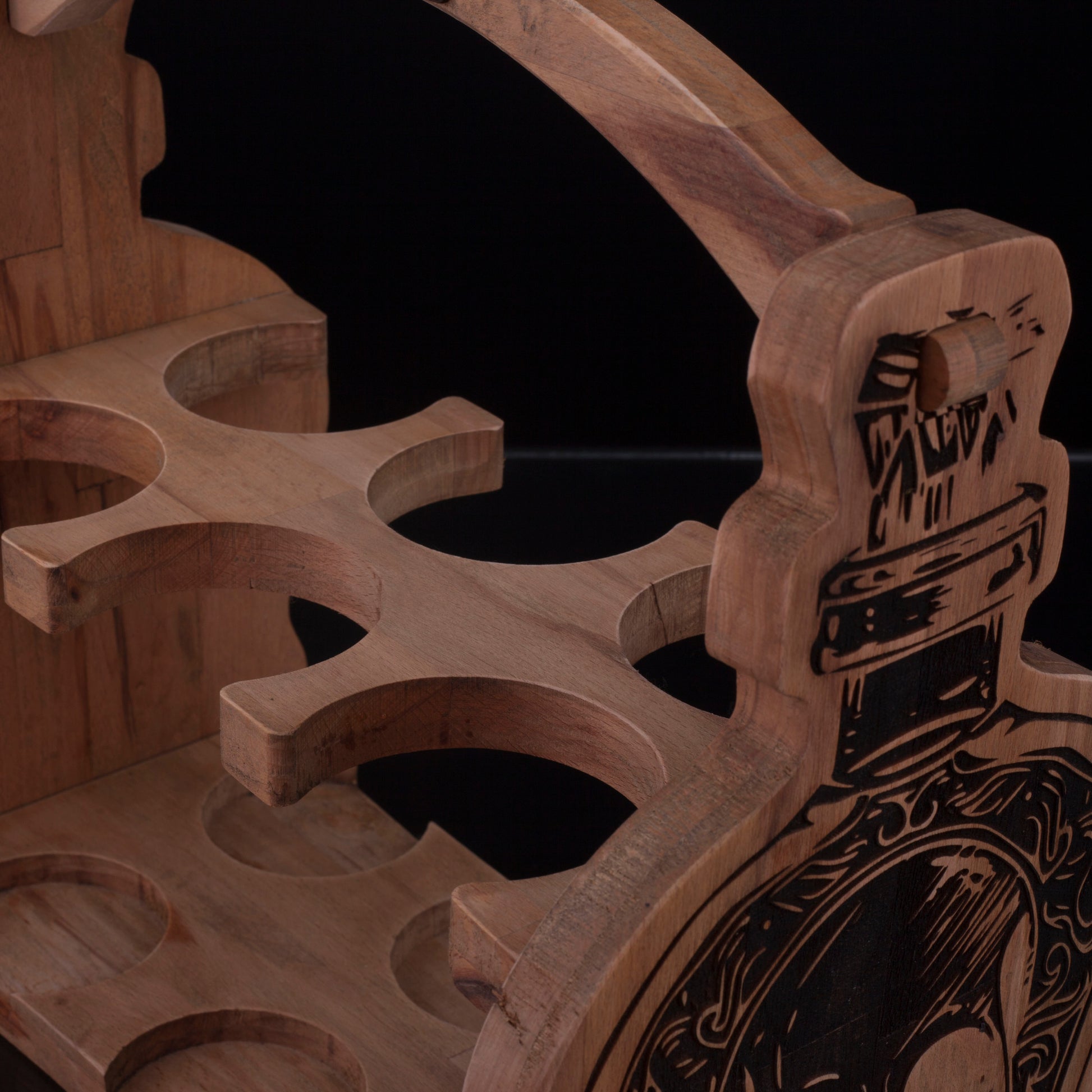 Kohneatelier Skull Bİra Taşıyıcı Oak