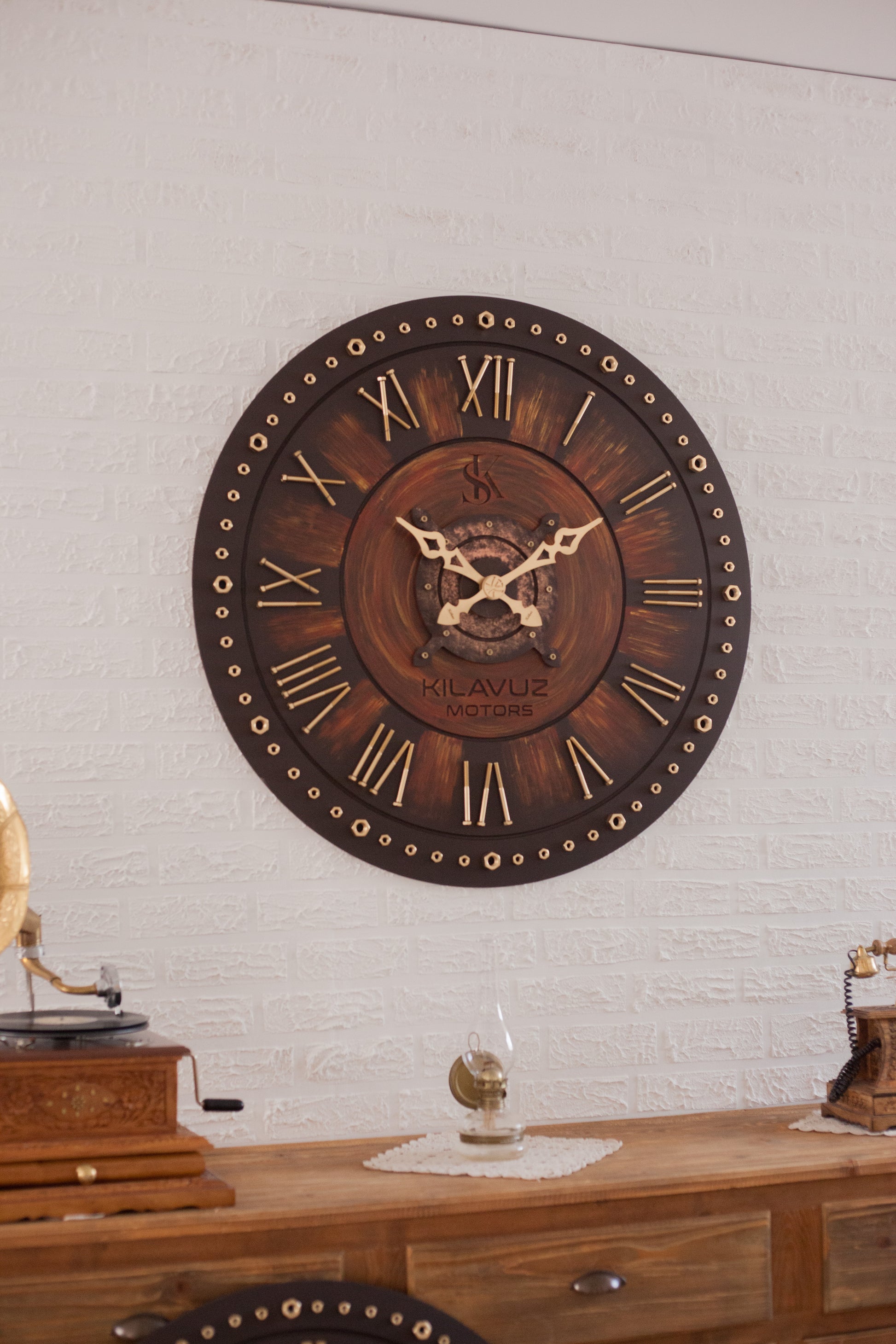 KohneAtelier Somred Duvar Saati, Premium Duvar saati